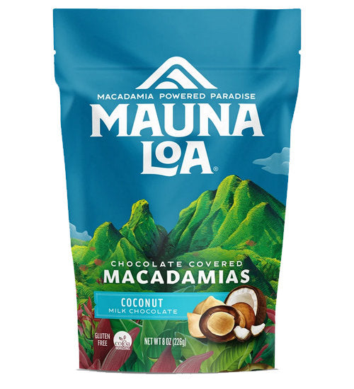 Mauna Loa Macadamia Nuts 8oz Bags