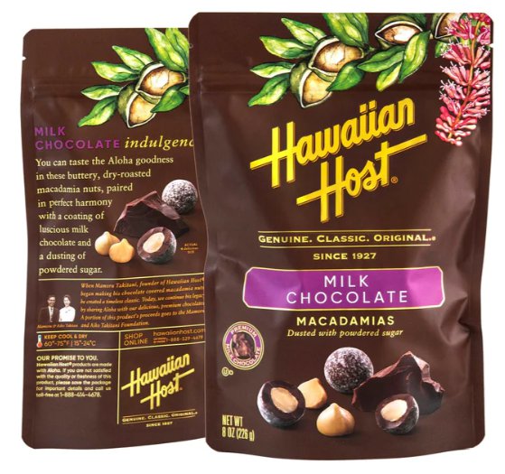 Hawaiian Host Macadamia Nut Bags
