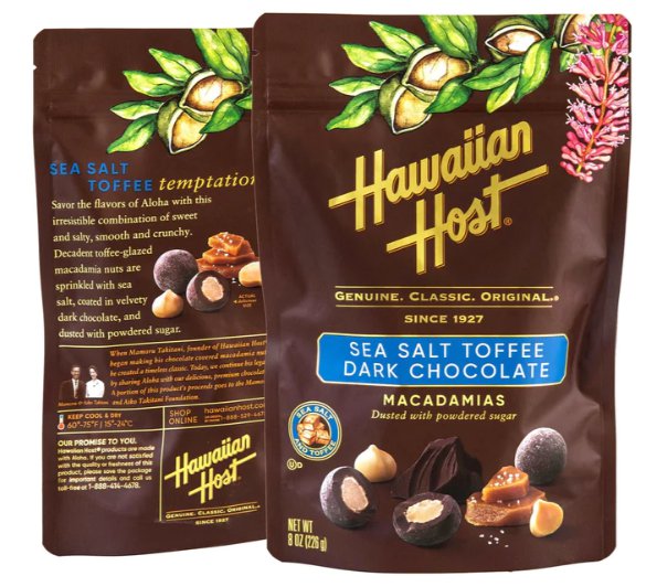 Hawaiian Host Macadamia Nut Bags