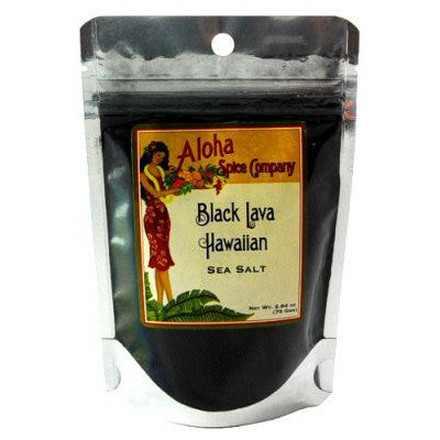 Black Lava Hawaiian Sea Salt