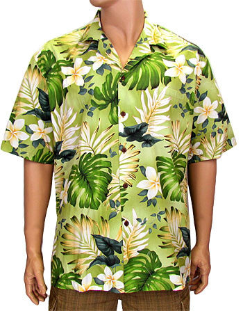 Hawaiian Shirt Palolo Valley (green)