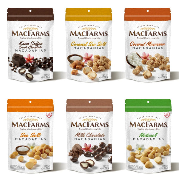 Mac Farms - Fresh from Hawaii - Macadamia Nuts - 4oz Bag