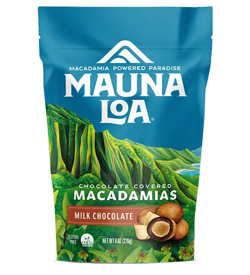 Mauna Loa Macadamia Nuts 8oz Bags
