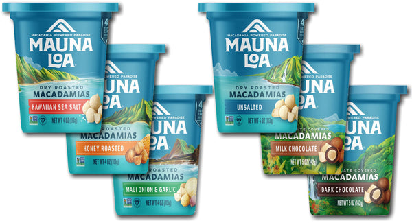 Mauna Loa Macadamia Nuts 4oz Cups