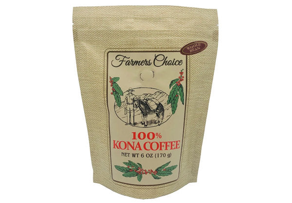 Farmers Choice 100% Kona Coffee (whole bean)