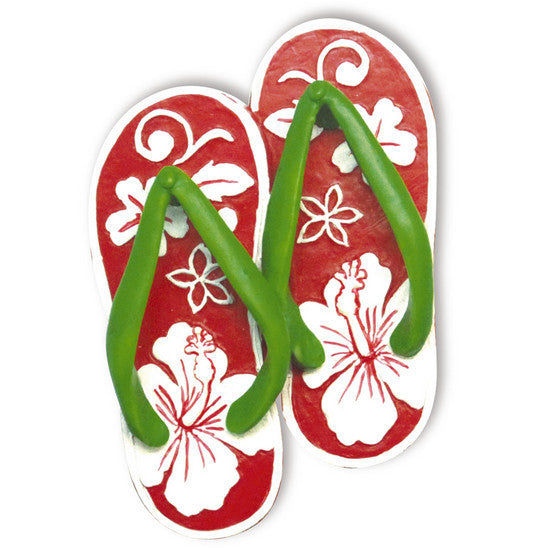 Hawaiian Santa Christmas Ornament