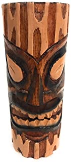 Hawaii Tiki Totem "Long Life" hand carved