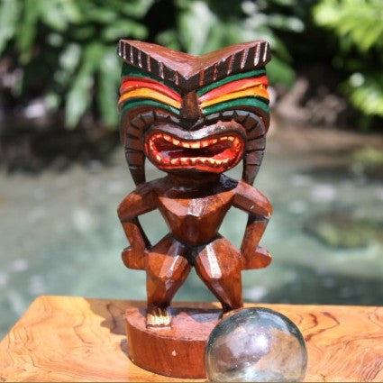 Hawaii "Love Tiki" hand-carved