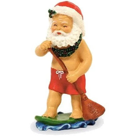 Hawaiian Santa Christmas Ornament