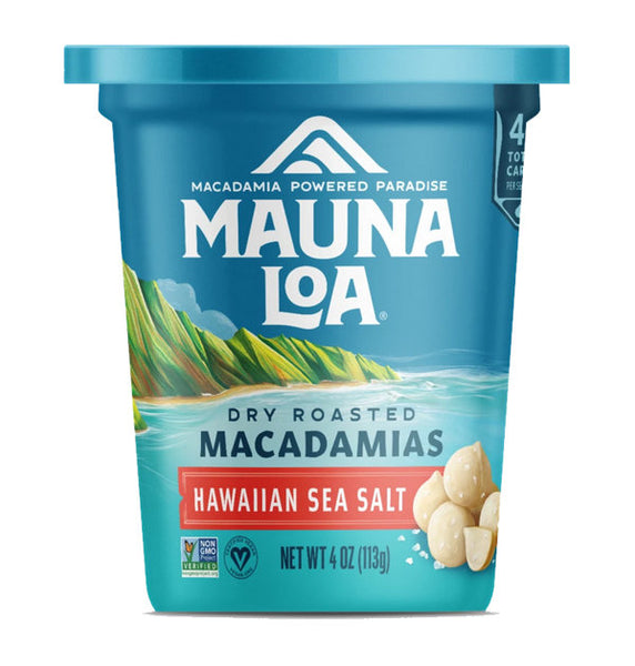 Mauna Loa Macadamia Nuts 4oz Cups