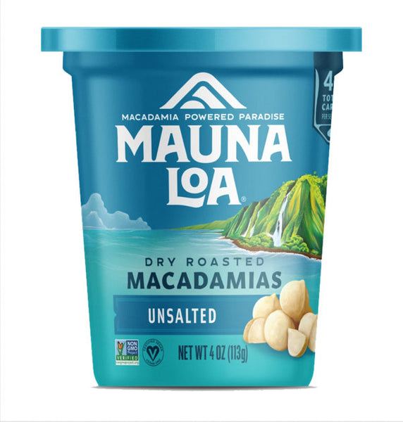 Mauna Loa Macadamia Nuts 4oz Cups
